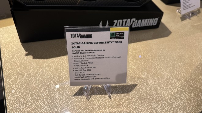 zotac rtx5000 solid ces2025