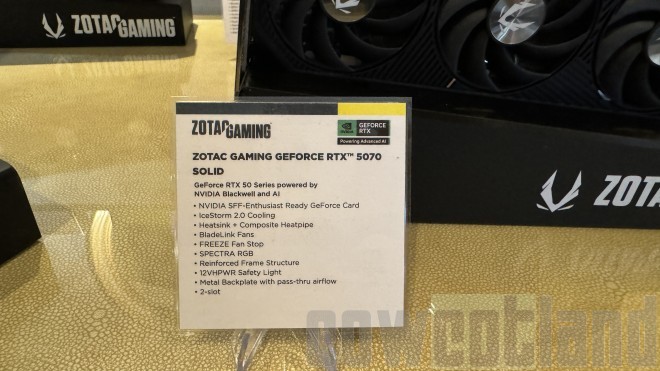 zotac rtx5000 solid ces2025