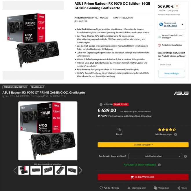 rx9070 rx9070xt MSRP